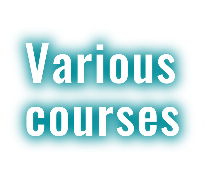 Various courses
